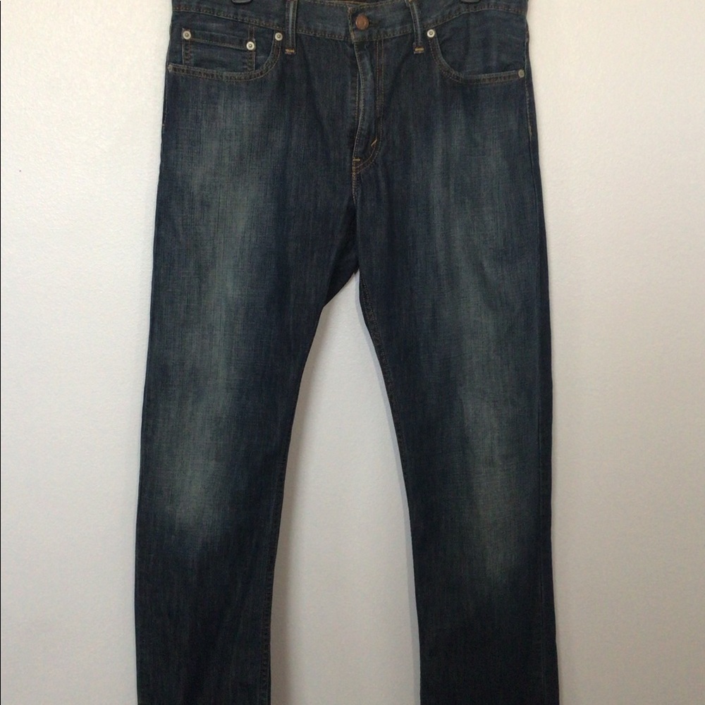 Levi's Men's Straight Jeans - Dark Blue